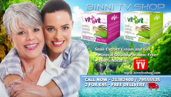 Vit Vit Snail Extract Cream and Gel - Binni TV Shop