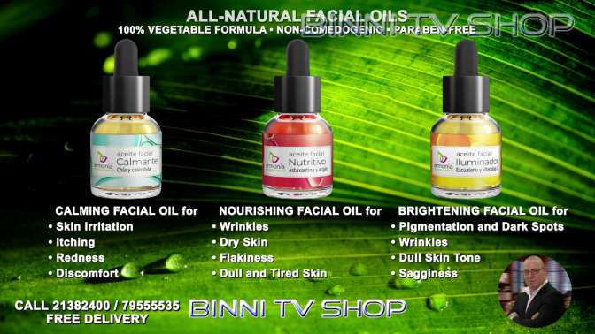 Armonia Facial Oils - Binni TV Shop