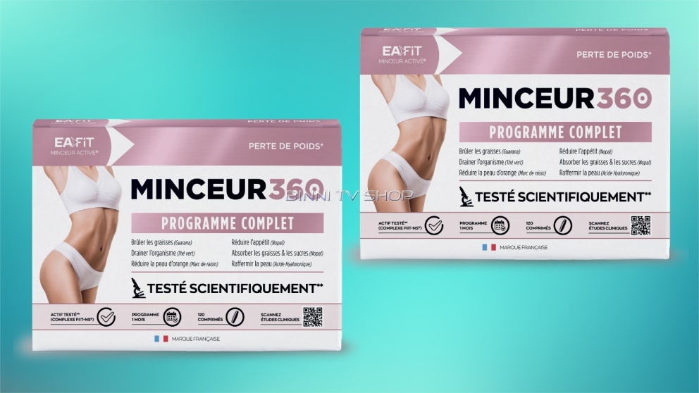 MINCEUR 360 Weight Loss 2 Boxes x120 Tablets per Box