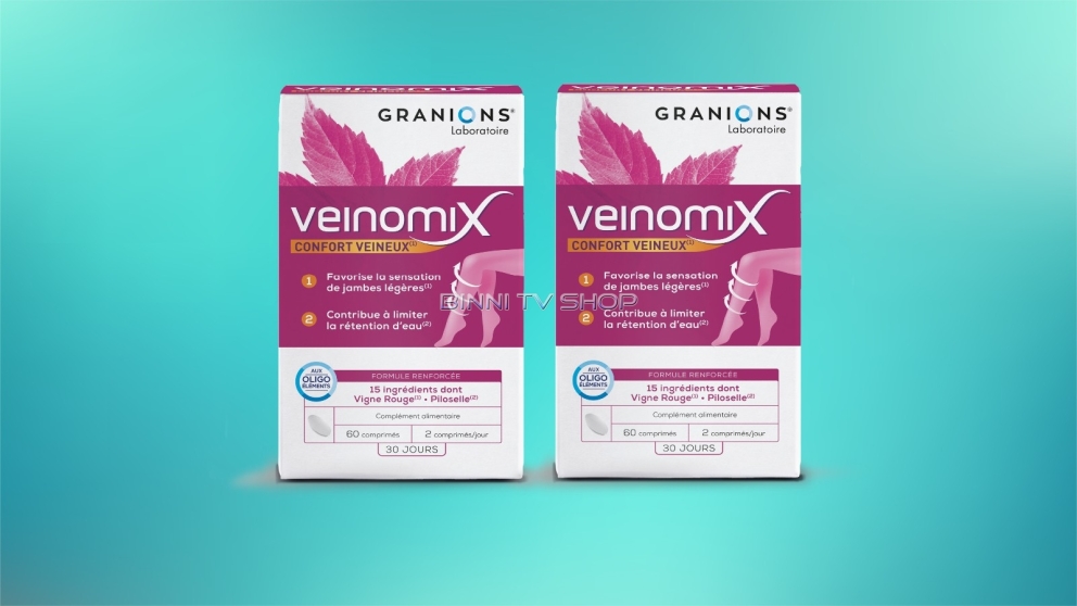 GRANIONS Veinomix - 2 Boxes x 60 Tablets per Box